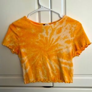 H&M Tie Dye Crop Top